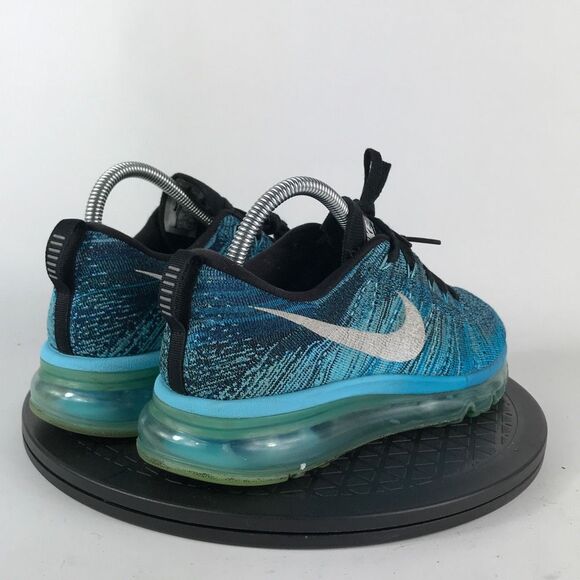 Nike Air Max 2015 FlyKnit Tide Pool Blue Running Shoes 620659-003 Women Size 8.5 - Picture 5 of 12